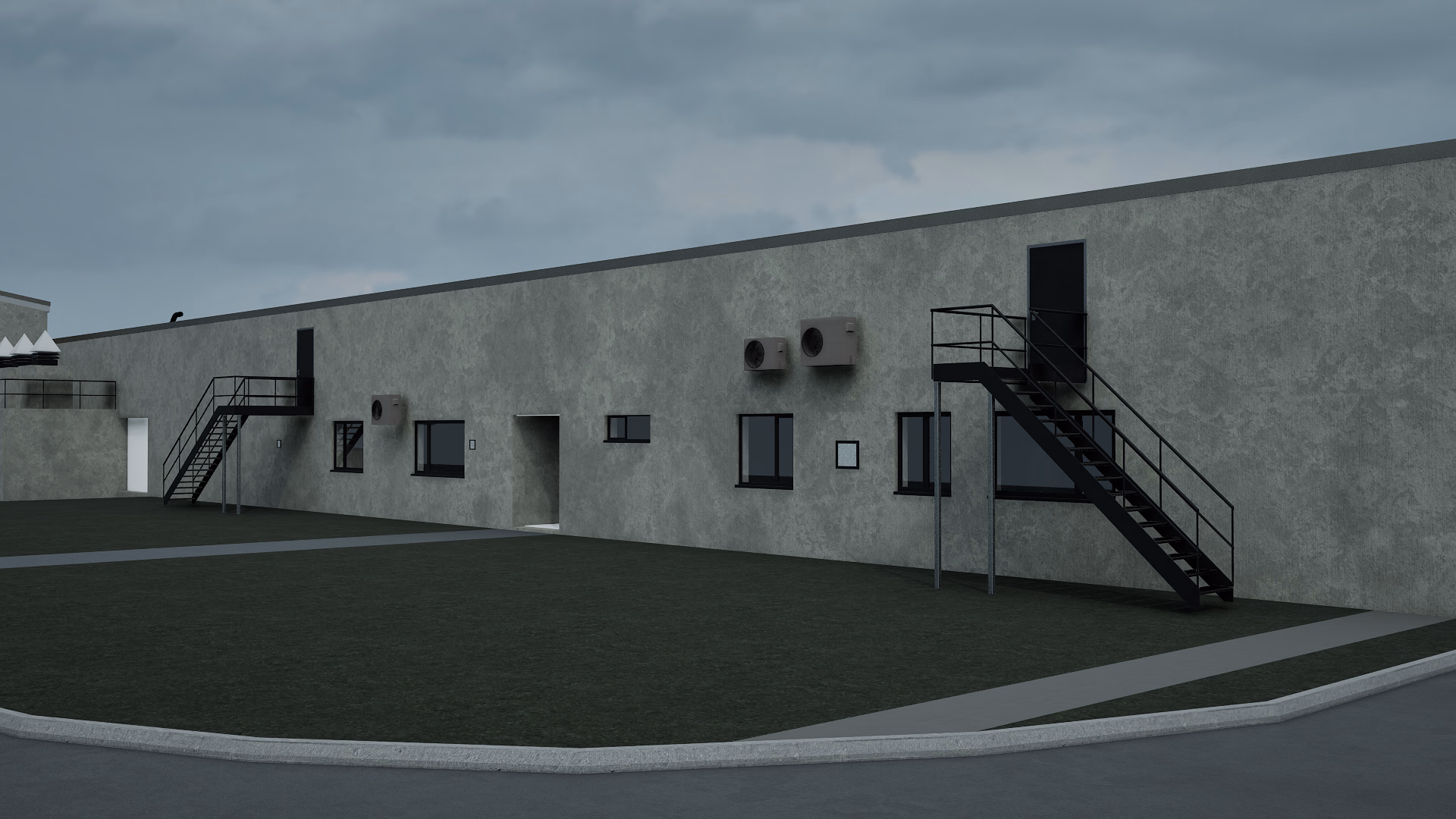 Street-Facing Elevation - Proposed Design